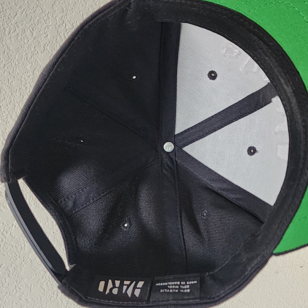 Y2K Leader Of Generation Apparel Philadelphia Eagles Green and Gray Snapback Cap - Picture 15 of 15